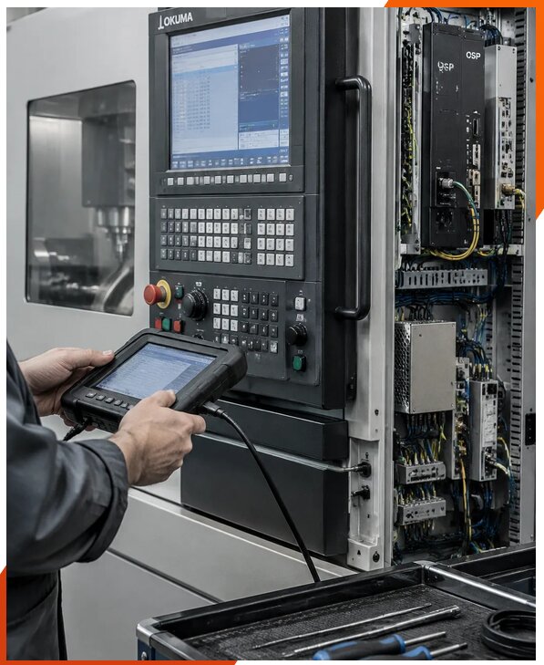Ремонт систем Okuma OSP в Ялуторовске от 8263 р. | ЮнионикРу